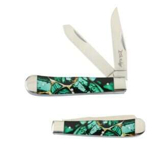 Elk Ridge - Folding Knife - Gentleman's Knife - Trapper - ER-42452-DG