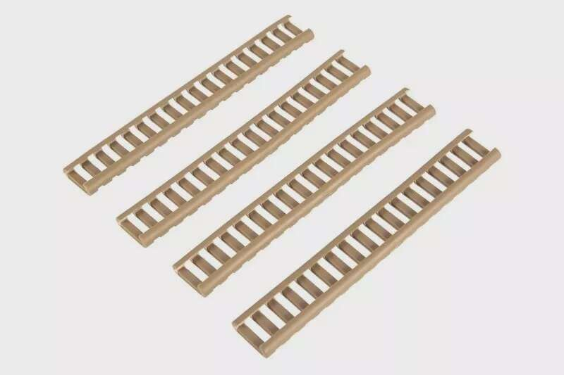 Set of 4 RIS Rail Covers - Tan