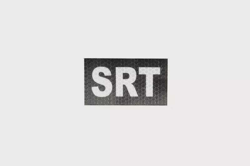 IR patch - SRT - black