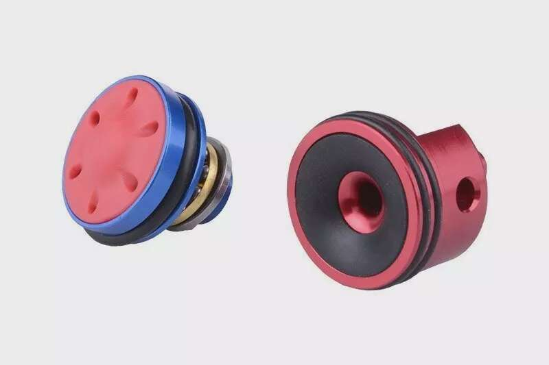 Silenced Piston Head + Cylinder Head Set