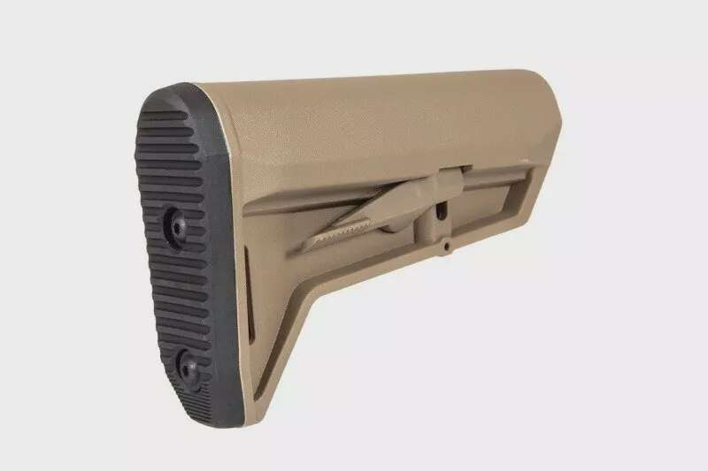 Adjustable stock for M4/M16 type replicas - dark earth