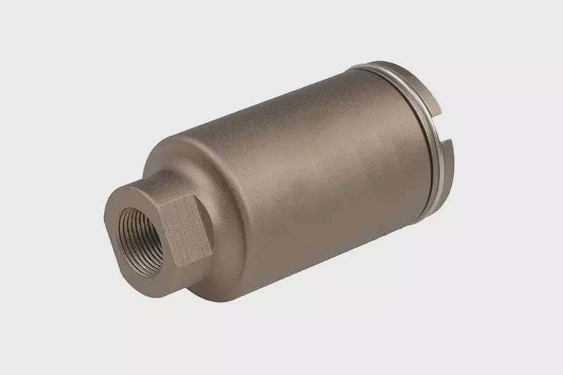 Flash hider / exit gas concentrator Skull Frog Mini - DE