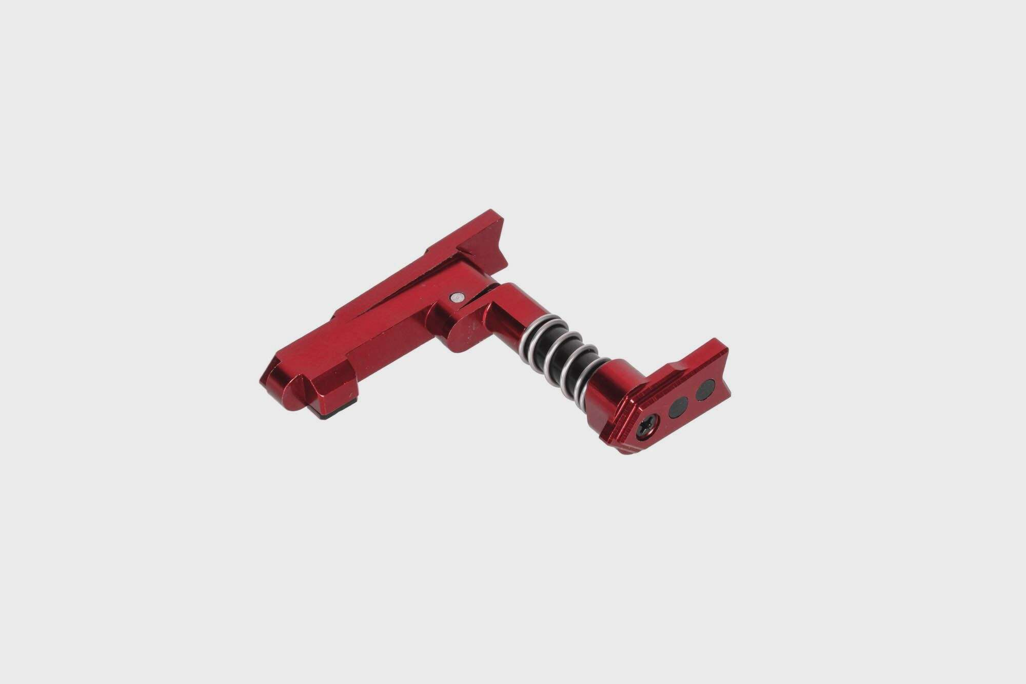 CNC M4/M16 magazine release on both sides (A) - Red