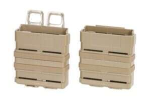 Podwójna ładownica SATAC Open III (L) na magazynki 7,62mm Tan