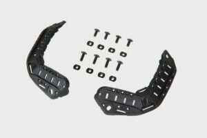 Rails set for Super High Cut helmet - Black