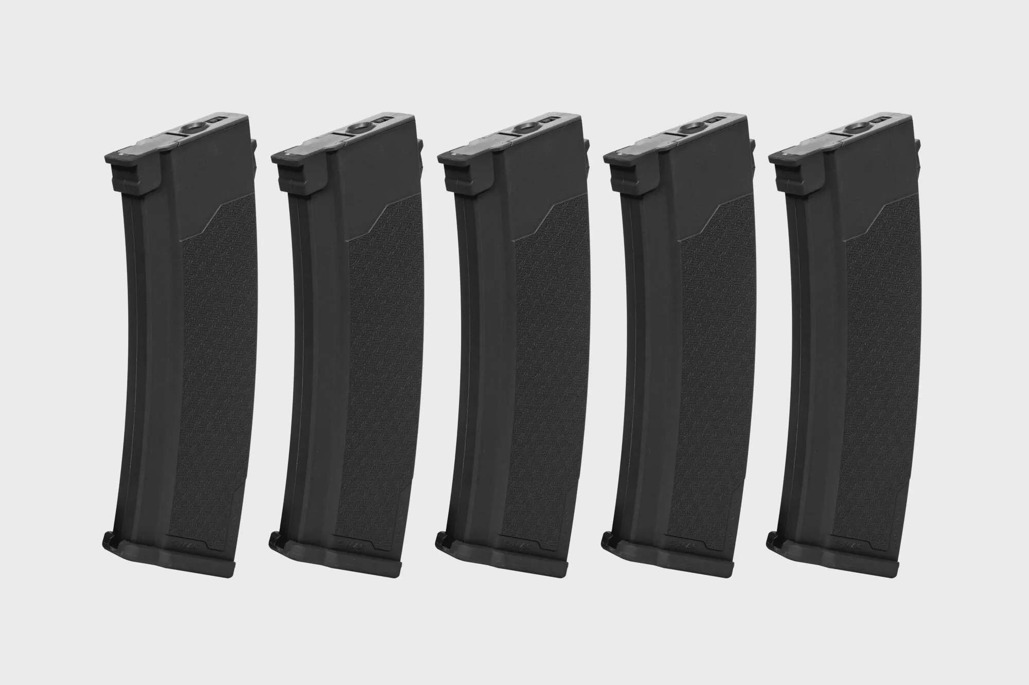 Set of 5 S-Mag magazines for J series - Hi-cap - black