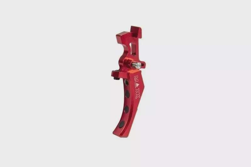 CNC Aluminum Advanced Speed Trigger Tongue (Style D) - red