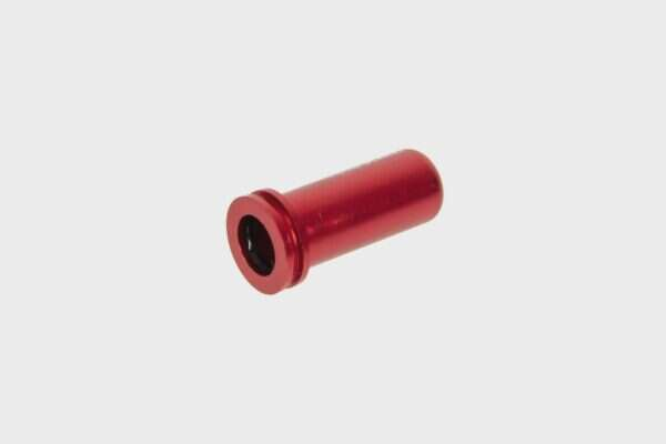 Double-sealed aluminium CNC nozzle for AEG replicas - 18.50mm