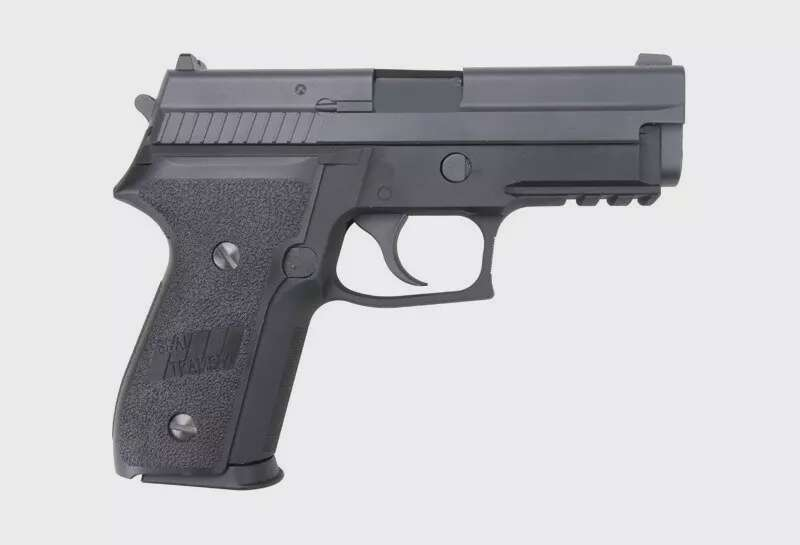 F229 green-gas pistol replica