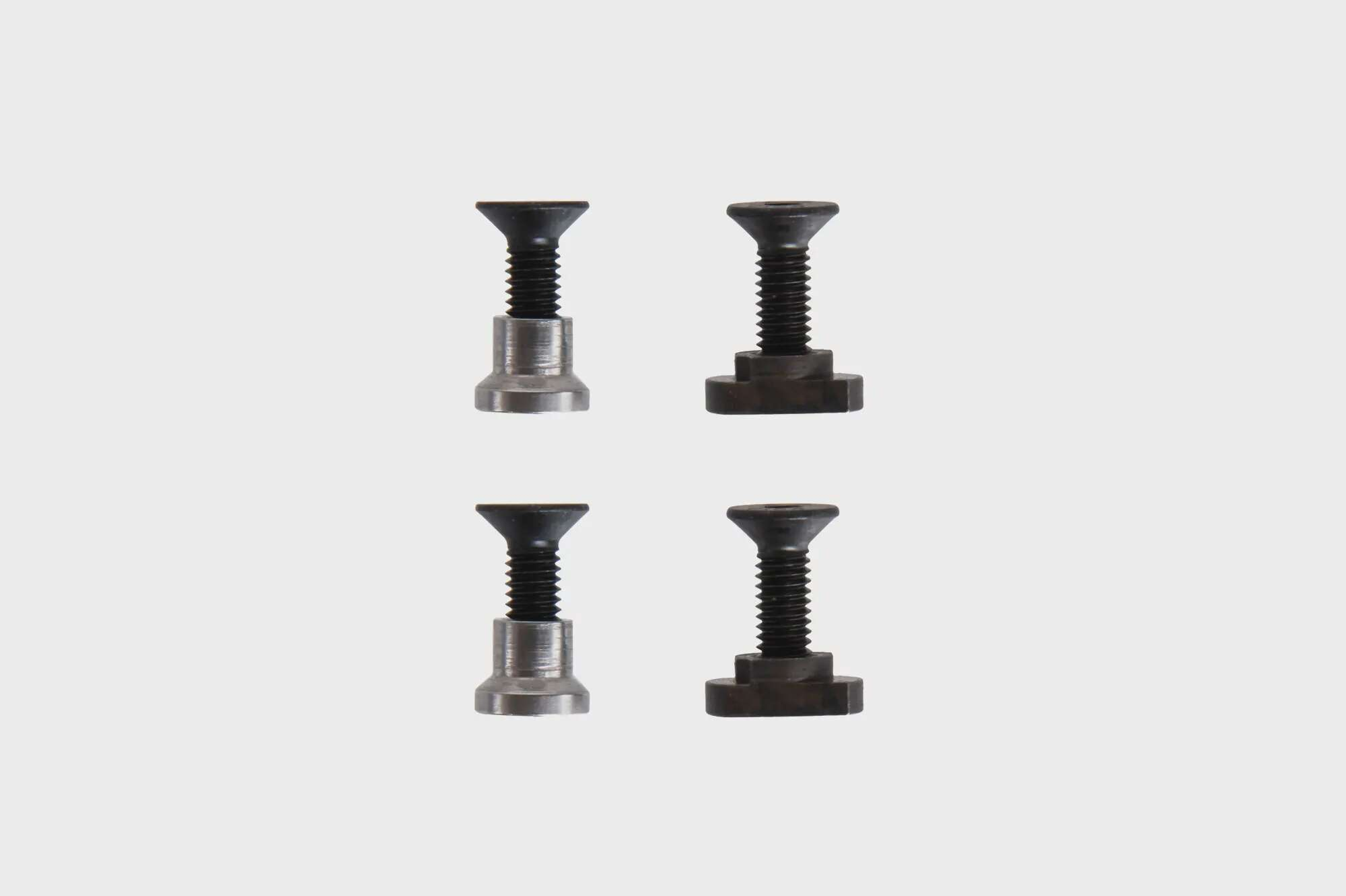 Aluminium angle grip TD Minivert for KeyMod/M-LOK Grey