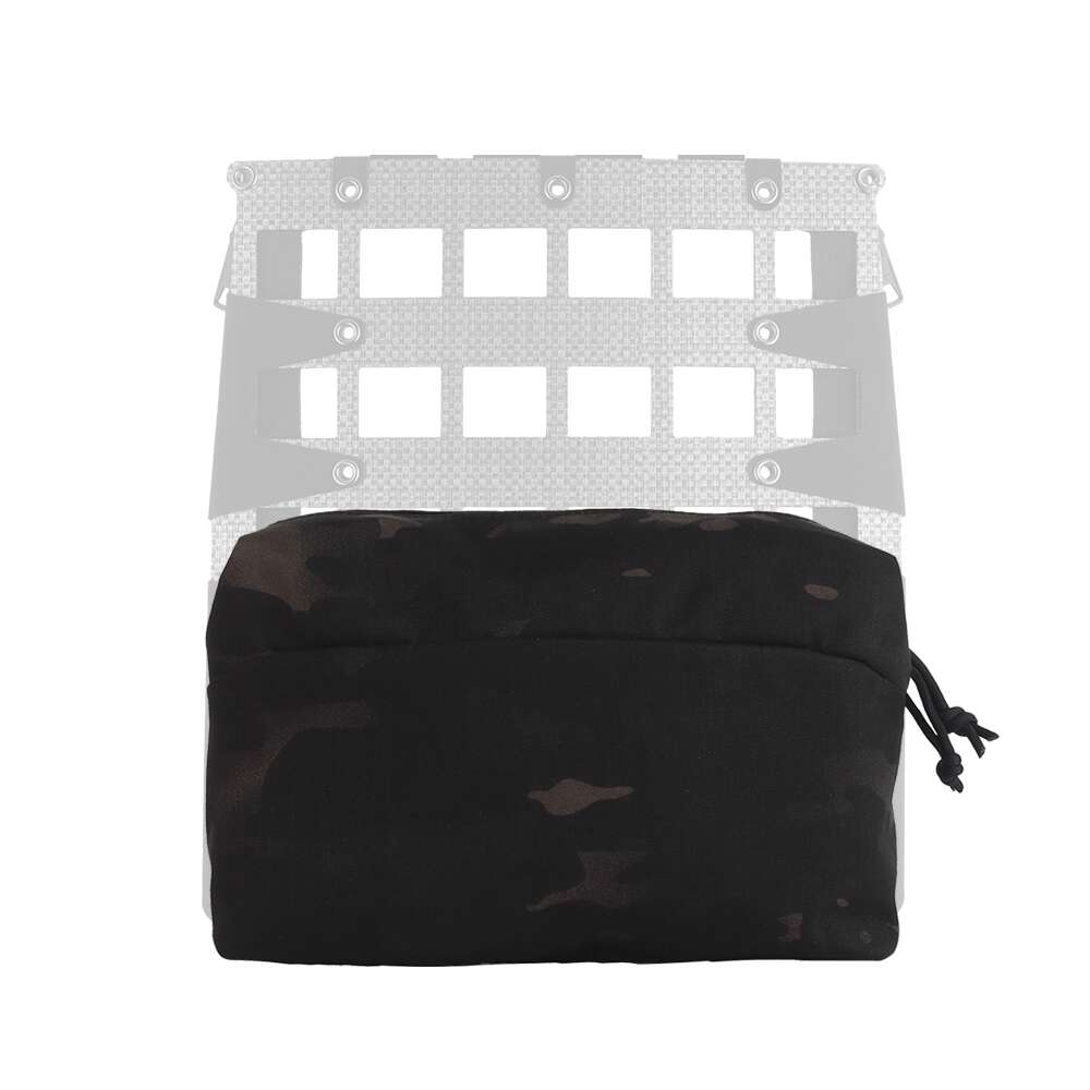 Universal pocket Wosport Cargo 6x3 Laser Cut Horizontal Multicam Black