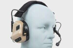 Active hearing protectors Earmor M32 Plus Tan
