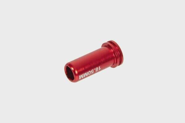 Double-sealed aluminium CNC nozzle for AEG replicas - 18.50mm