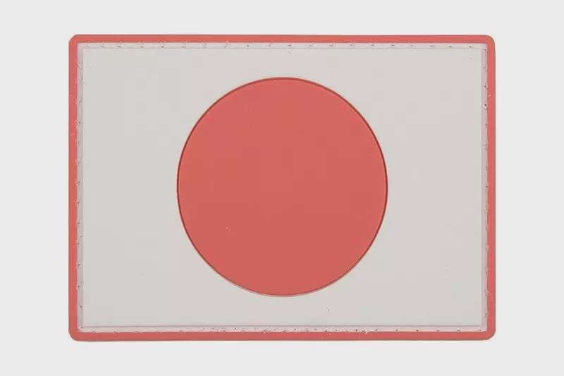 Japan Flag - 3D Badge