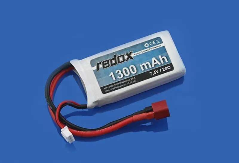 Redox LiPo 1300mAh 7.4V 20C battery