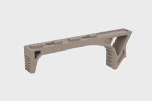 Angled Hand Stop grip for M-LOK Tan rail