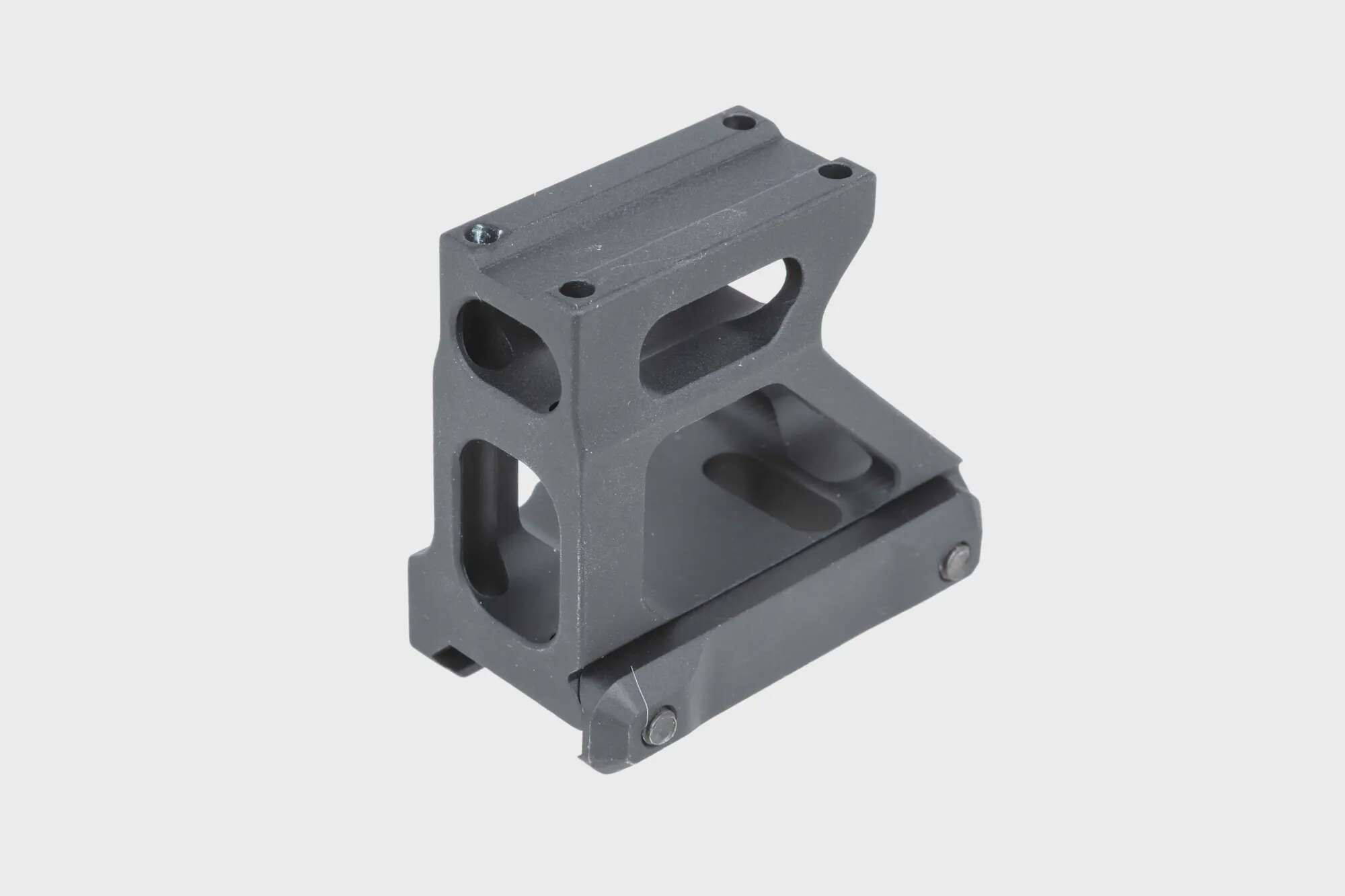 JJ Airsoft RIS rail mount for MRO type red dot sight Black