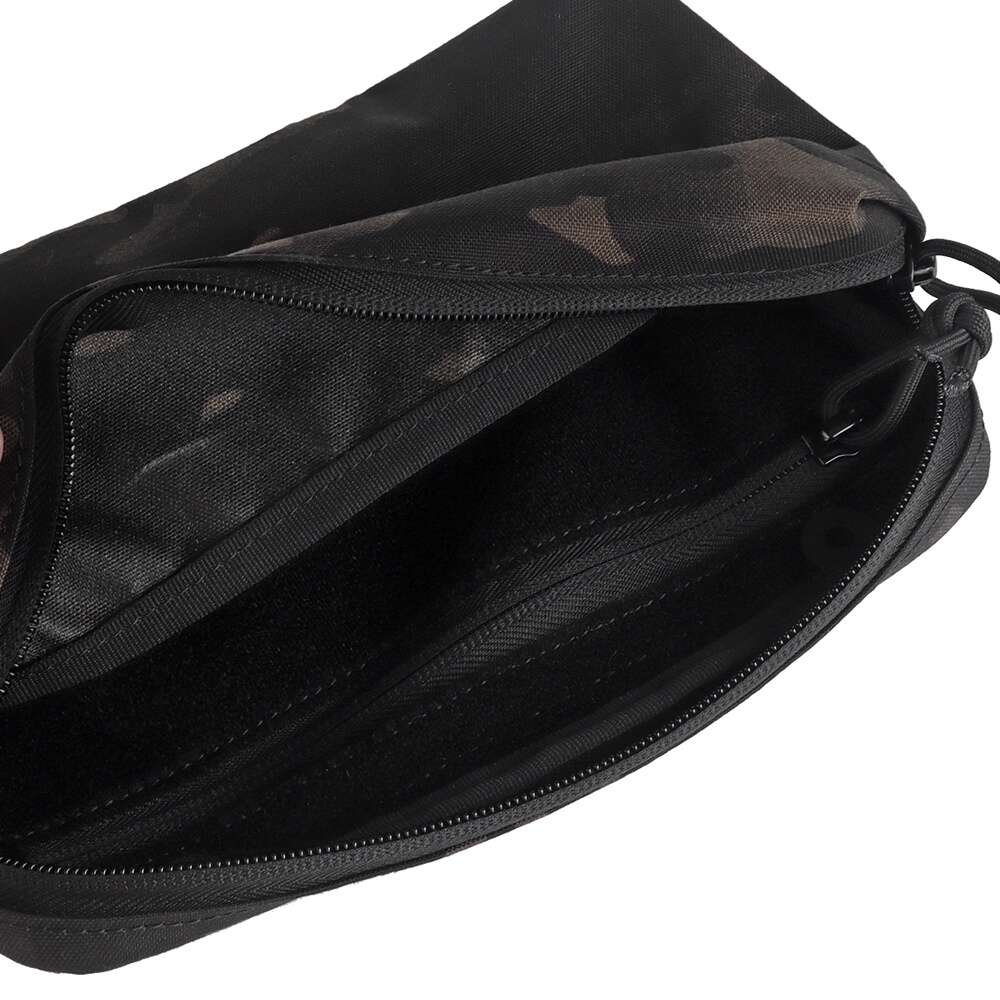 Universal pocket Wosport Cargo 6x3 Laser Cut Horizontal Multicam Black