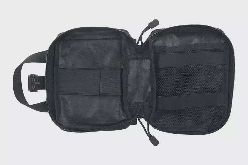 Small MOLLE Rip-Away Medical Pouch - Black