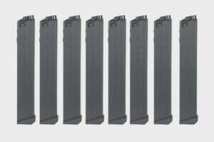 Hi-Cap 330-bullet magazine for PDW9 replicas (set of 8)