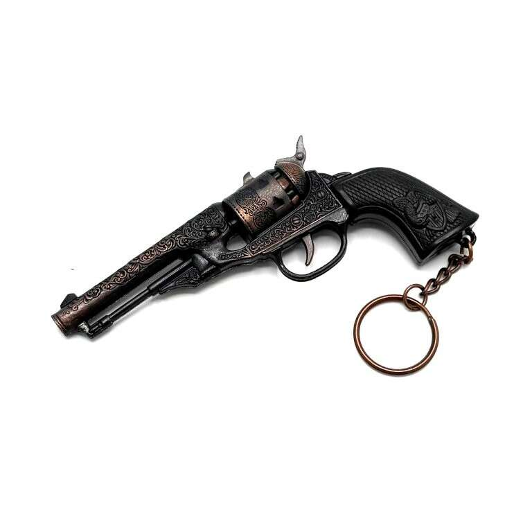 Stor Nyckelring - ~8-13cm - Colt 1851 Navy - knallpulver