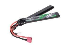 Li-Po Gens Ace 1500mAh 25C Nunchuck 7.4V T-Deans battery
