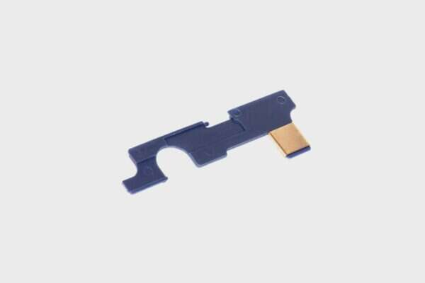 Anti-heat selector plate for M4/M16 replicas