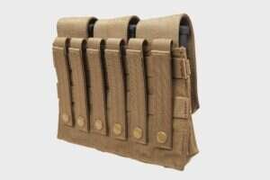 Triple M4/M16 Specna Arms magazine loader with Tan flap