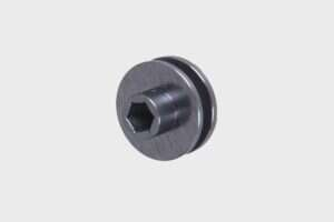 Aluminiowe pokrętło CNC Hop Up do replik STORM PC1 Szary