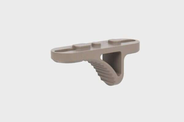 Hand Stop grip type B5 Short on M-LOK Tan