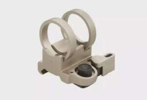 QD RIS rail flashlight mount - sand