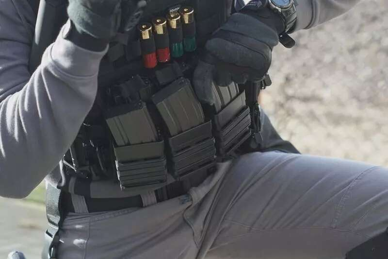 Rush Plate Carrier Tactical Vest - Primal Grey