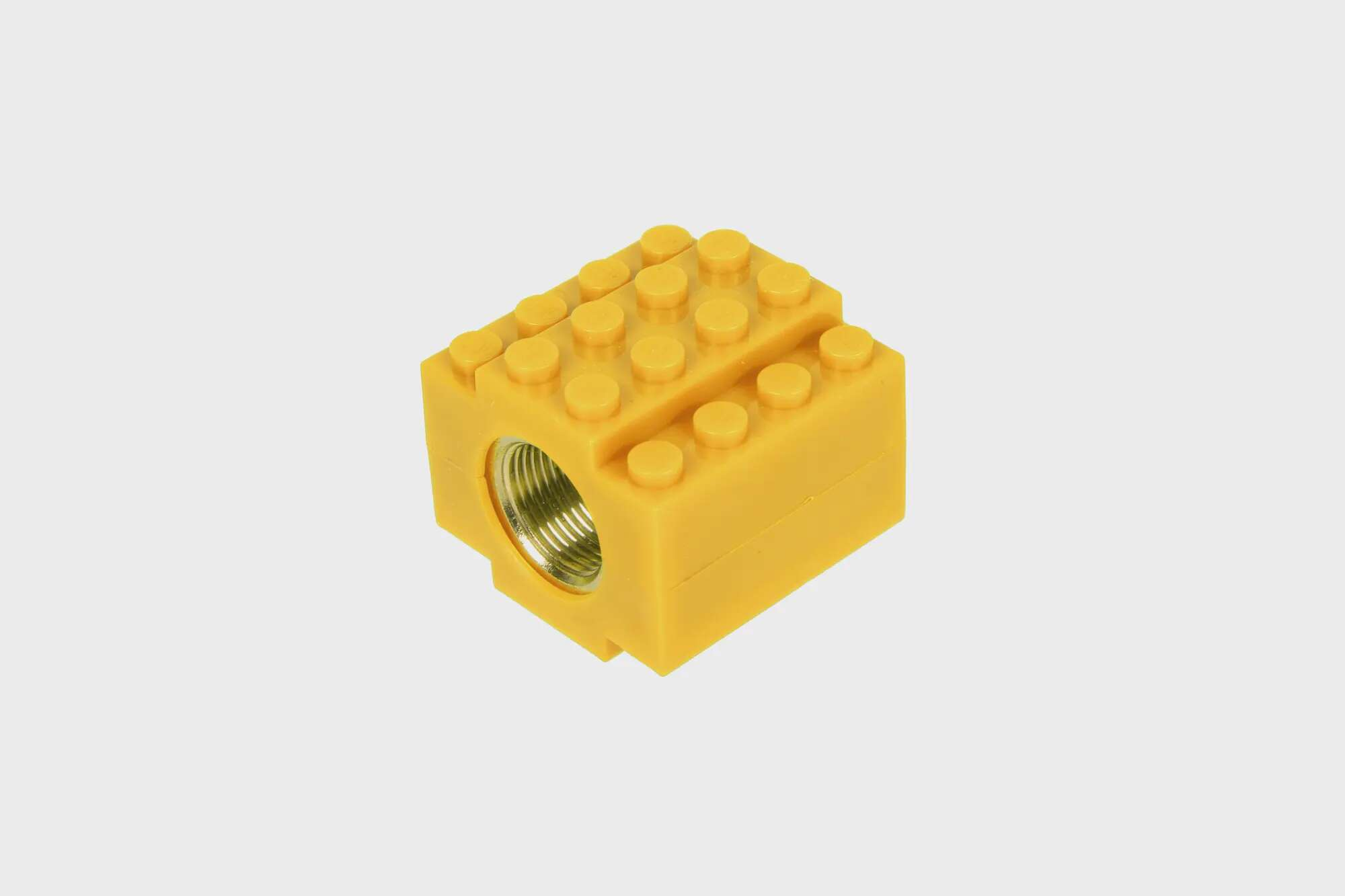 Threaded cap 14mm CCW Pads - Yellow
