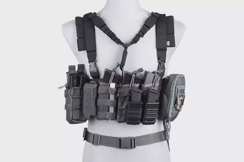 Double Open I Pouch for AK/M4/G36 Magazines - Olive Drab