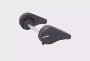Ambidextrous firing mode selector lever for the MP5 type replicas