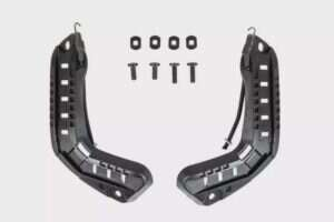 Set of rails for FAST type helmets - Black