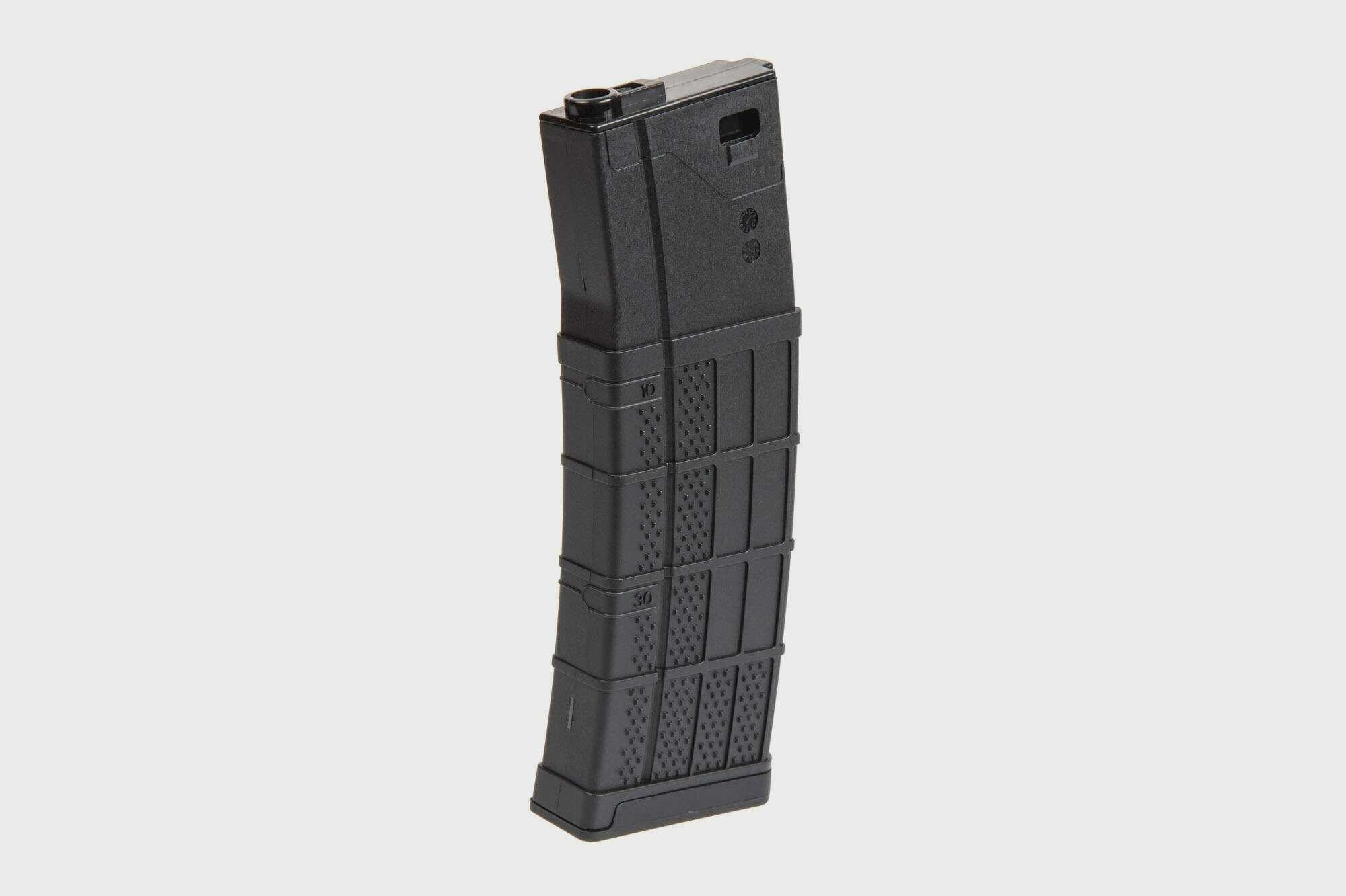 Long Mid-Cap 200 BB Magazine for M4/M16 Replicas - Black