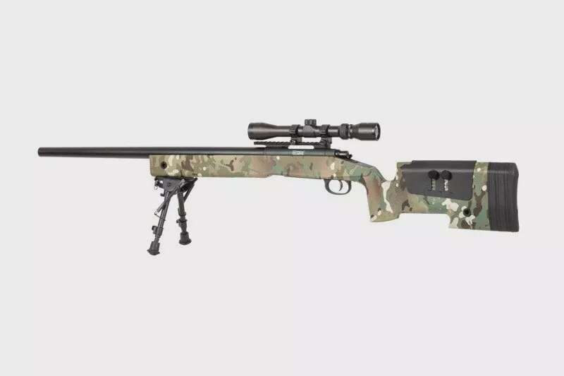 SA-S02 CORE™ High Velocity Sniper Rifle Replica with Scope and Bipod - MC