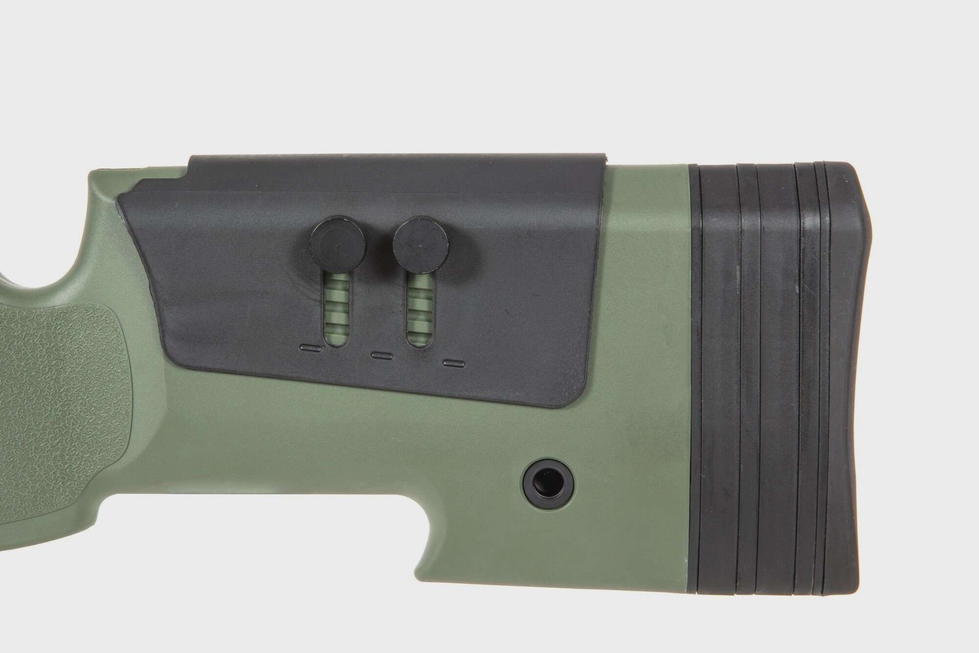 SA-S02 CORE™ sniper rifle replica with scope and bipod - olive green