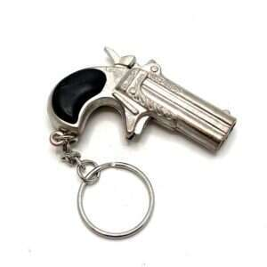 Nyckelring - derringer - ~6cm - pistol - knallpulver