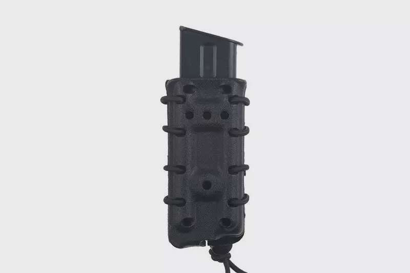 SMC Single Stack Magazine Pouch with flocking (na pas 50mm) - black