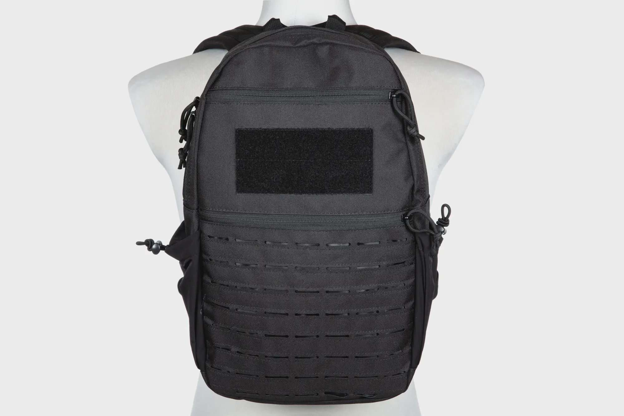 Lightweight Laser-Cut Tactical Backpack - Black