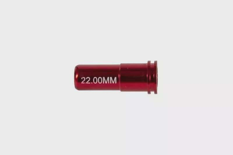 Double-sealed aluminium CNC nozzle for AEG replicas - 22.00mm