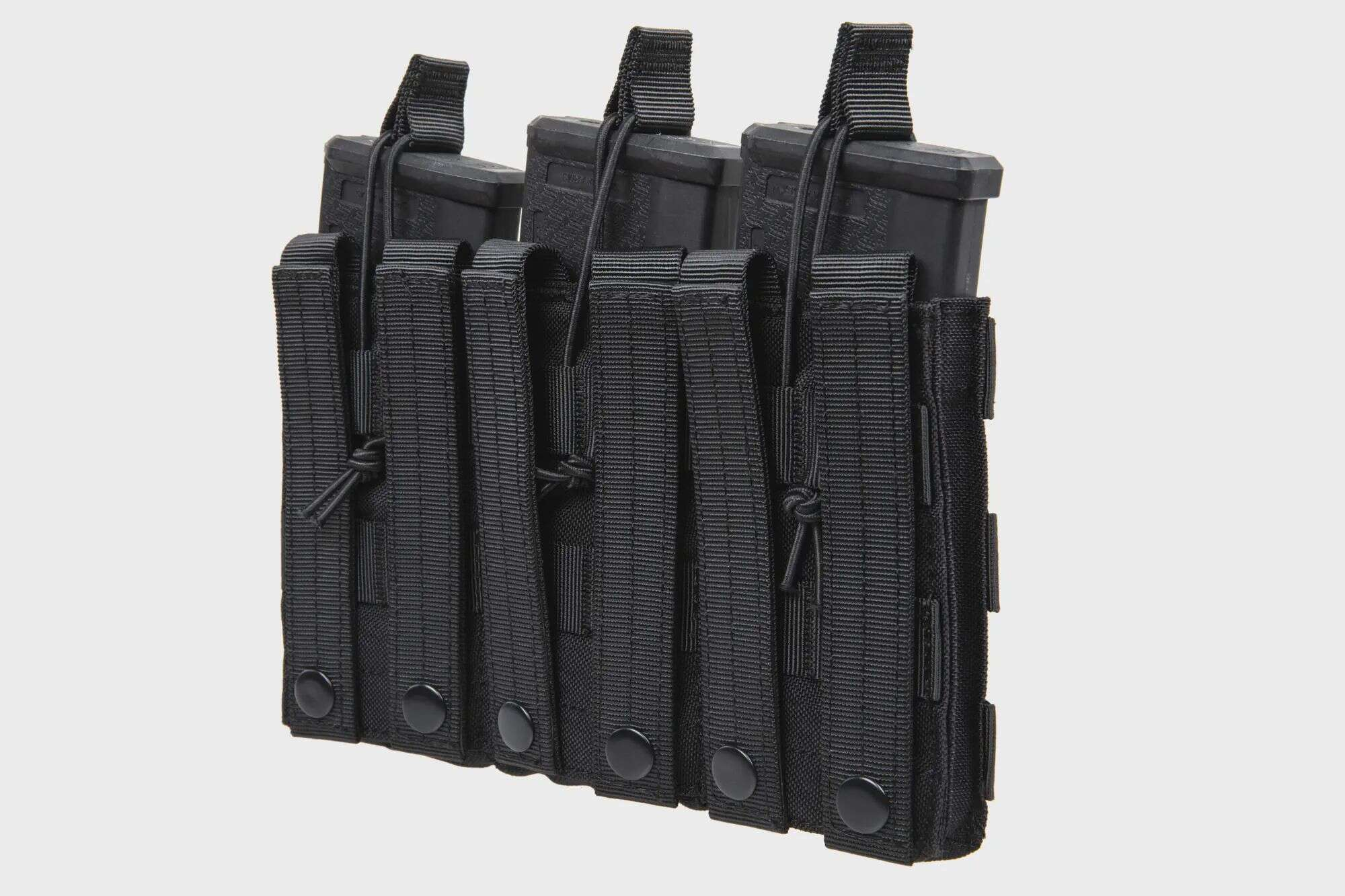 Triple open type loader for M4/M16 magazines Specna Arms Black