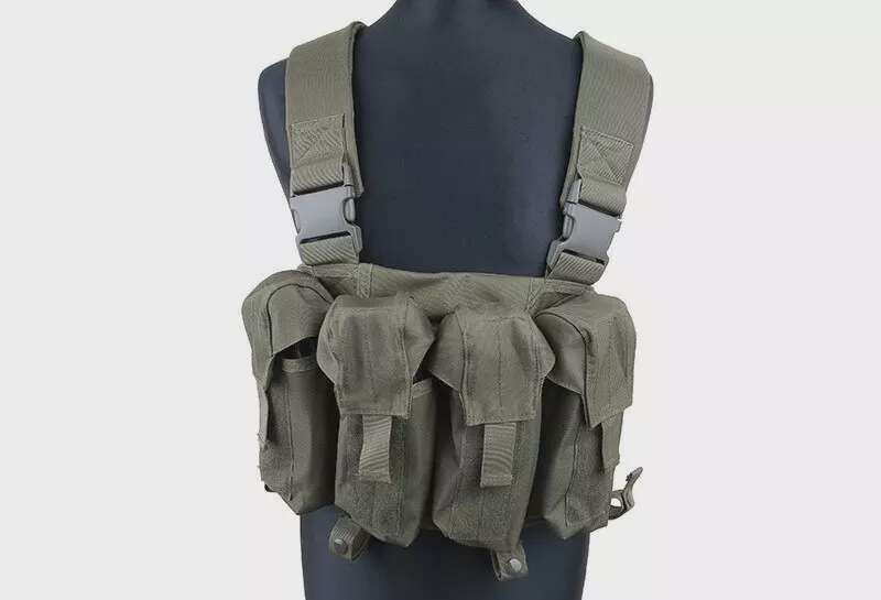 Chest Rig type tactical vest - olive