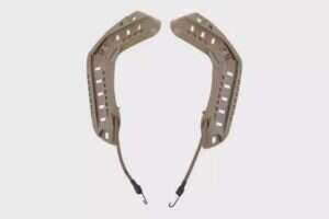 Set of rails for FAST type helmets - Tan