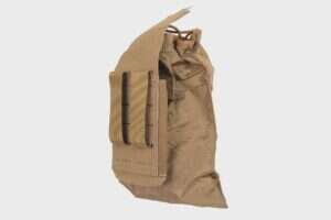 Wosport dump bag with BP-145 transport loader Coyote Brown
