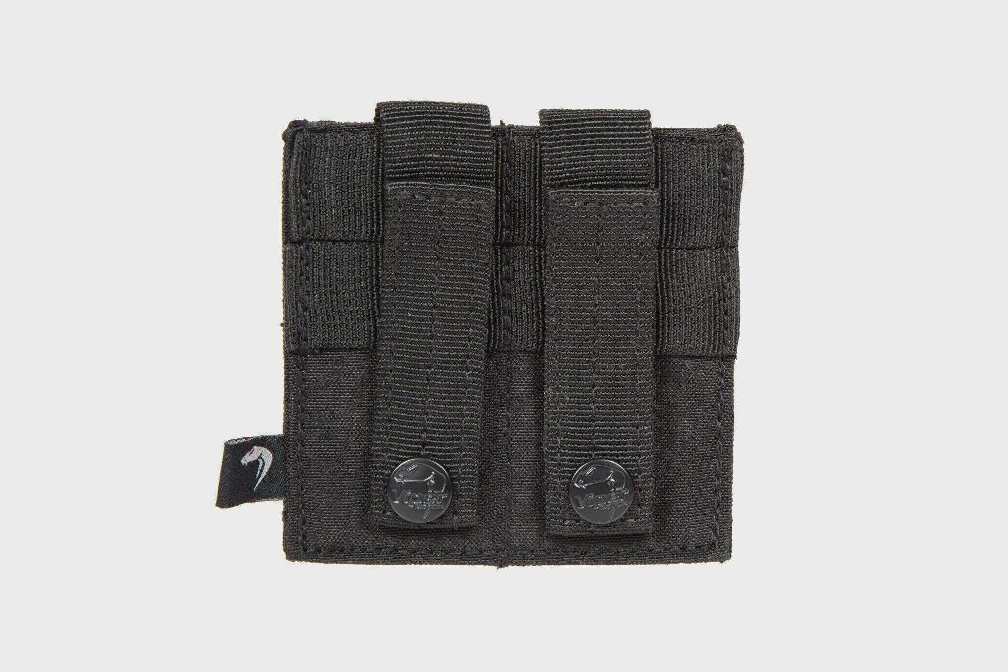 Double Pistol Mag Plate - black