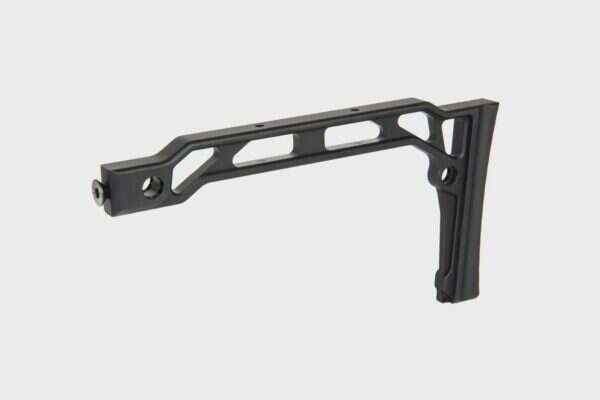 SS-8R Skeleton stock with 1913 mount - Black