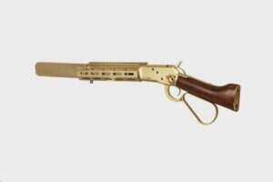 Rifle replica 1873RS (Real Wood) - gold